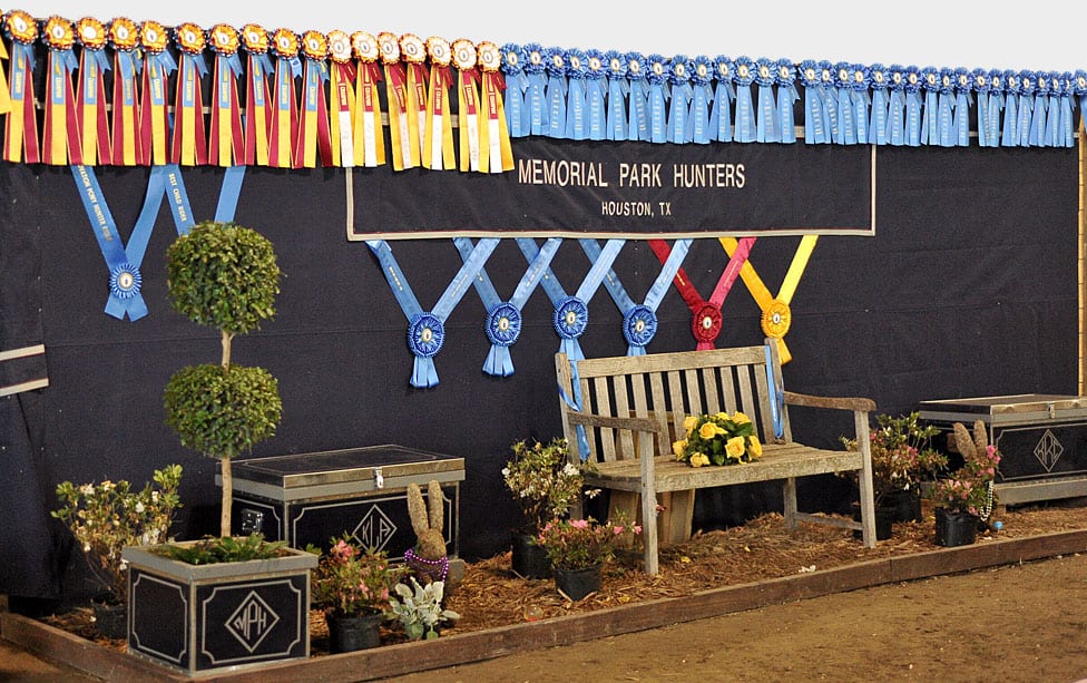 Memorial Park Hunters sets a successful stage at horse shows for hunter, jumper, ponies and equitation.